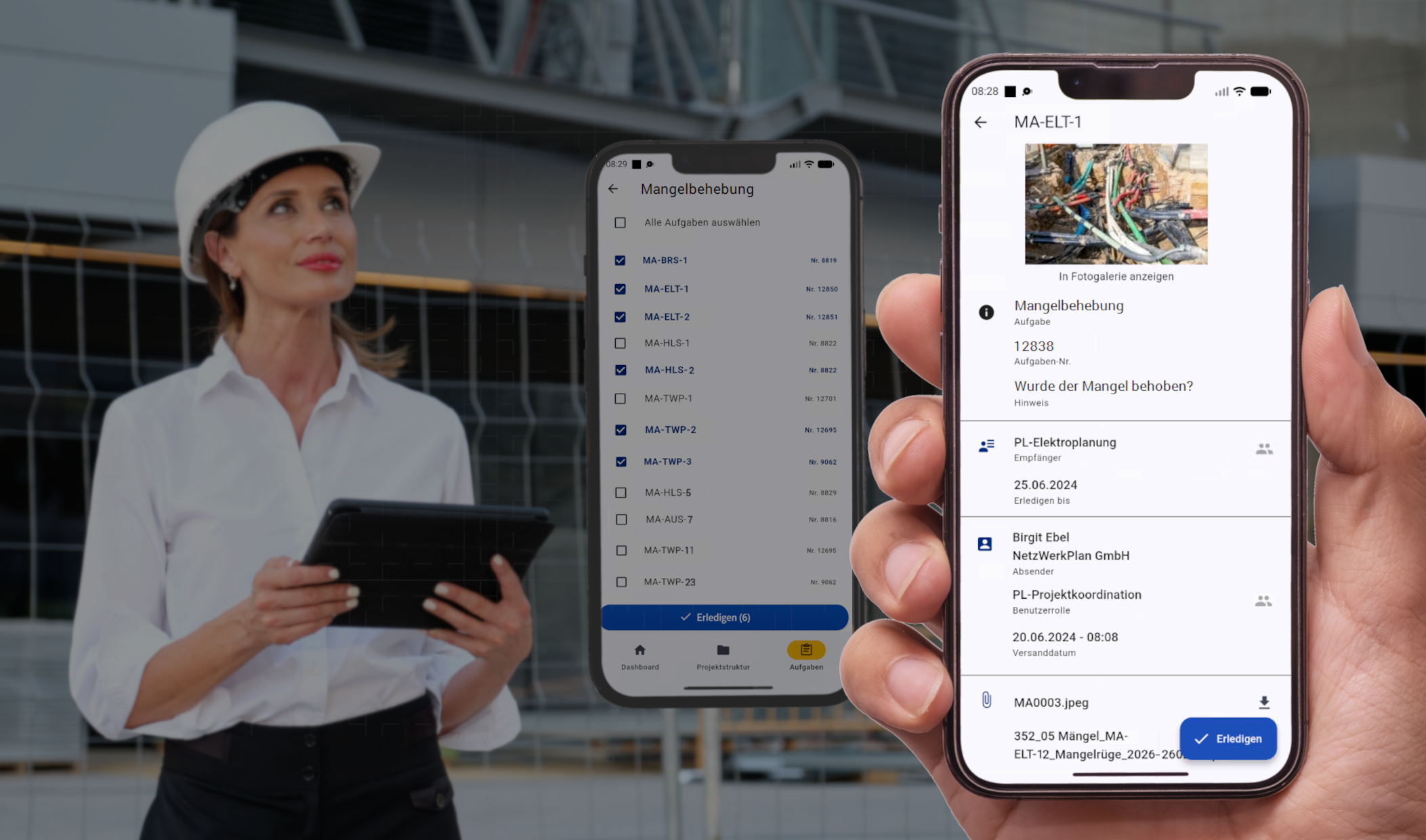 Screenshot Lückenlose Und Strukturierte Dokumentation