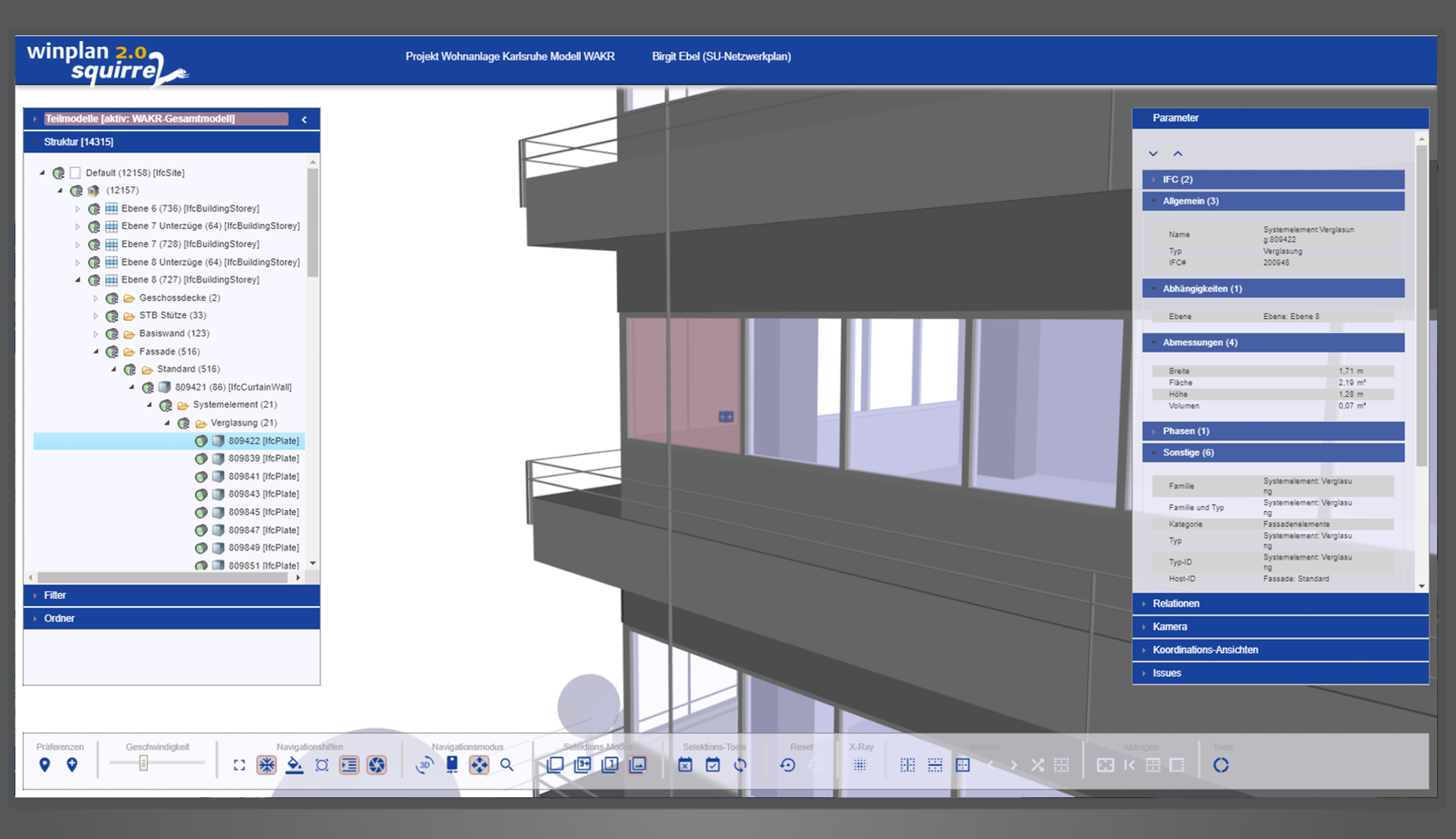 Screenshot BIM Reduced Complexity