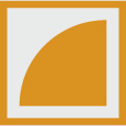 Netzwerkplan-Logo in Orange